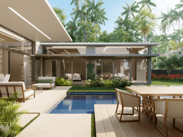 Роскошная дизайнерская вилла с 4 спальнями на Маврикии (Villa 10)